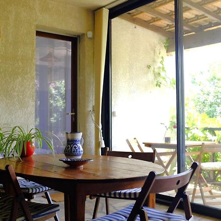 Chambre, Terrasse Et Piscine De L'Impasse Du Pressoir Le Cres Ngoại thất bức ảnh